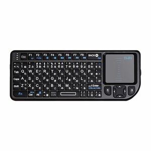 Ewin ミニ キーボード ワイヤレス 2.4GHz タッチパッド搭載 超小型 mini Wireless keyboard マウス一体型 キーボード 日本語JIS配列