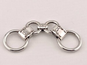 * BP * Hermes HERMES Vintage кольцо для ключей серебряный [ мелкие вещи ][ аксессуары ][ б/у ]