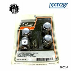 9002-4 colony コロニー エボリューション ヘッドボルトカバー ハーレーダビッドソン
