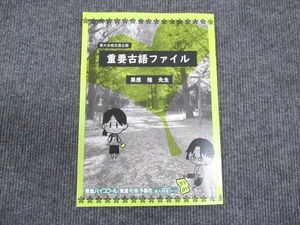 WM28-245 東進 東大合格支援企画 重要古語ファイル 栗原隆 05s0D