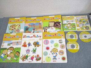 WL10-172 ECCジュニア Rainbow Factory PB STORYBOOK1～3 EASY AS PIE/WORKBOOK 等 2018 計5冊 CD2枚/DVD1枚付 53R4C