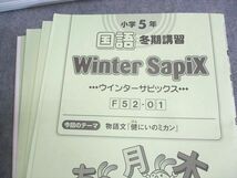 WL10-117 SAPIX 小5 国語 デイリー/スプリング/サマー/ウインターサピックス 2022年度版 通年セット 計91冊 ★ 00L2D_画像6