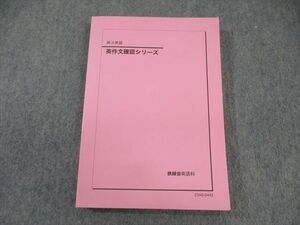 WO03-065 鉄緑会 英作文確認シリーズ 未使用品 2023 19m0D