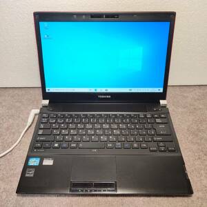 【3】TOSHIBA dynabook R732/E25HR / Winodows10 / Core i5 3230M / メモリ4GB / HDD750GB / 小型ノートパソコン【3-1-6】