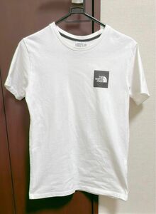 ノースフェイス　レディース　Tシャツ　白　ホワイト　ボックス　ロゴ　　コットン