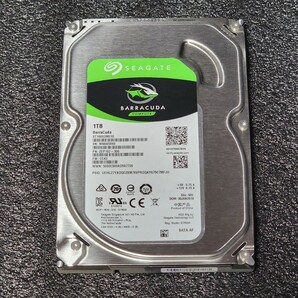 【送料無料】SEAGATE BARRACUDA ST1000DM010-2EP102 1TB 3.5インチ内蔵HDD 2018年製 フォーマット済み 正常品 PCパーツ 動作確認済