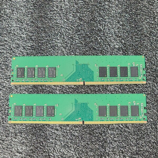 CRUCIAL DDR4-3200MHz 16GB (8GB×2枚キット) CT8G4DFS832A.C8FJ 動作確認済み デスクトップ用 PCメモリ 