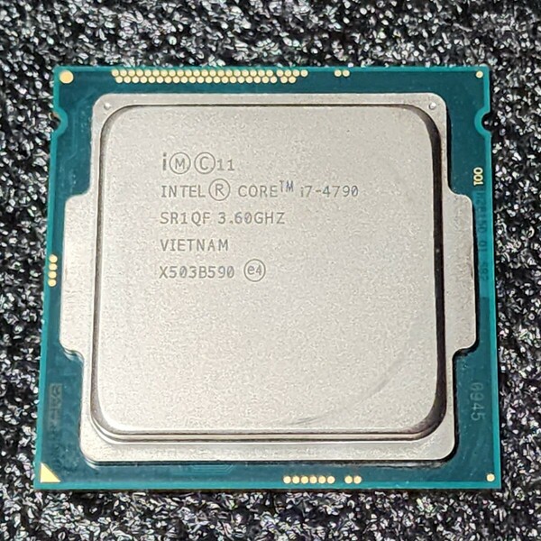 CPU Intel Core i7 4790 3.6GHz 4コア8スレッド Haswell PCパーツ インテル 動作確認済み