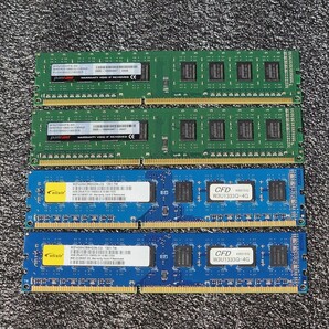 CFD ELIXIR/PANRAM DDR3-1333/1600MHz 16GB (4GB×4枚キット) 動作確認済み デスクトップ用 PCメモリ 