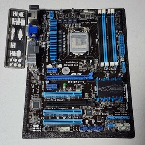 ASUS P8H77-V IOパネル付属 LGA1155 ATXマザーボード 第2・3世代CPU対応 最新Bios 動作確認済 PCパーツ