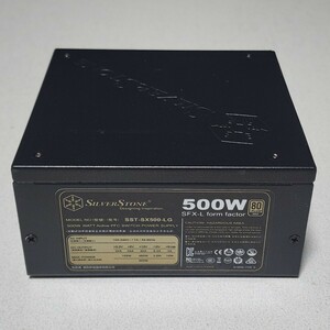 SilverStone SST-SX500-LG 500W 80PLUS GOLD засвидетельствование SFX-L источник питания полный плагин рабочее состояние подтверждено PC детали 