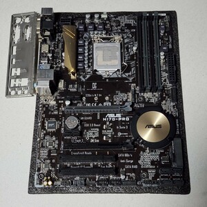 ASUS H170-PRO IOパネル付属 LGA1151 ATXマザーボード 第6・7世代CPU対応 最新Bios 動作確認済 PCパーツ (3)