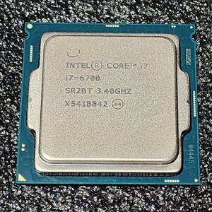 CPU Intel Core i7 6700 3.4GHz 4コア8スレッド SkyLake PCパーツ インテル 動作確認済み