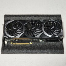 MSI GEFORCE RTX3070Ti VENTUS 3X 8G OC 8GB GDDR6X 動作確認済み PCパーツ グラフィックカード PCIExpress_画像1