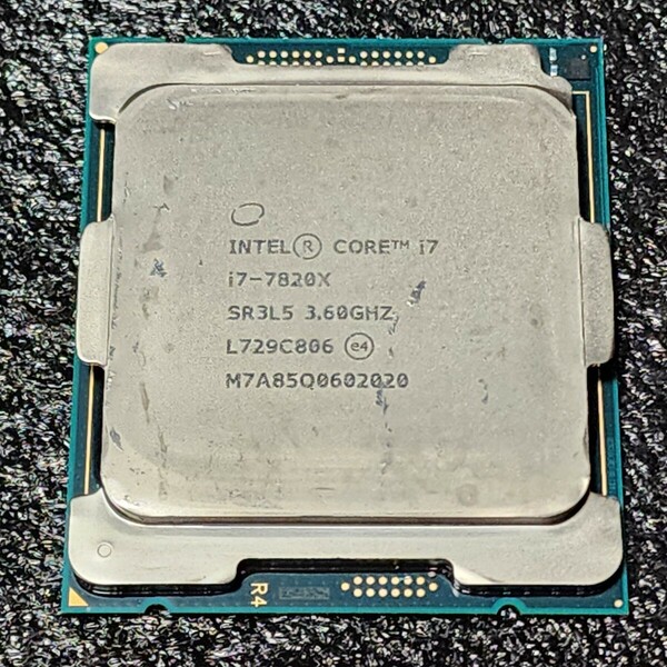 CPU Intel Core i7 7820X 3.6GHz 8コア16スレッド SkyLake-X LGA2066 PCパーツ インテル 動作確認済み