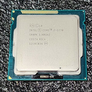CPU Intel Core i7 3770 3.4GHz 4コア8スレッド IvyBridge PCパーツ インテル 動作確認済み