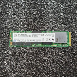 INTEL SSD 600P SERIES(SSDPEKKW256G7) 256GB NVMe SSD format ending PC parts M.2 2280 operation verification ending 240GB 250GB