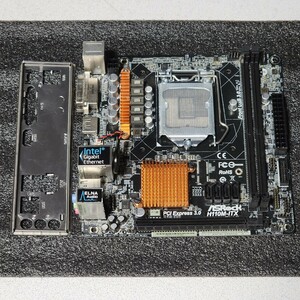 ASRock H110M-ITX IOパネル付属 LGA1151 Mini-ITXマザーボード 第6・7世代CPU対応 最新Bios 動作確認済 PCパーツ