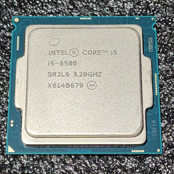 CPU Intel Core i5 6500 3.2GHz 4コア4スレッド SkyLake PCパーツ インテル 動作確認済み