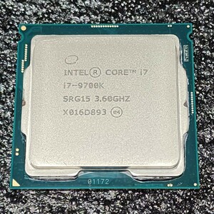CPU Intel Core i7 9700K 3.6GHz 8コア8スレッド CoffeeLake PCパーツ インテル 動作確認済み (6)