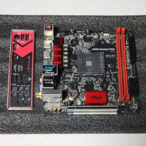 ASRock FATAL1TY AB350 Gaming-ITX/ac IOパネル付属 Socket AM4 Mini-ITXマザーボード RYZEN3000シリーズ対応 最新Bios 動作確認済
