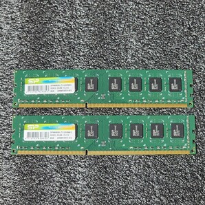 SiliconPower DDR3-1600MHz 16GB (8GB×2枚キット) SP008GBLTU160N02 動作確認済み デスクトップ用 PCメモリ 