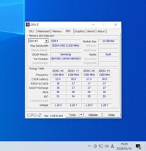 CENTURY MICRO DDR4-2400MHz 64GB (16GB×4枚キット) 動作確認済み デスクトップ用 PCメモリ _画像7