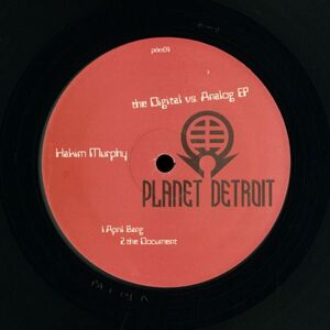 試聴 Hakim Murphy - The Digital Vs. Analog EP [12inch] Planet Detroit US 2009 House/Techno