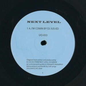 試聴 DJ Jus-Ed - Next Level [12inch] Underground Quality US 2010 House