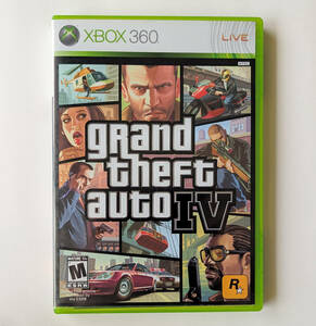 GTA グランドセフトオート4 GRAND THEFT AUTO IV 北米版 ★ XBOX360 / XBOX ONE / SERIES X 