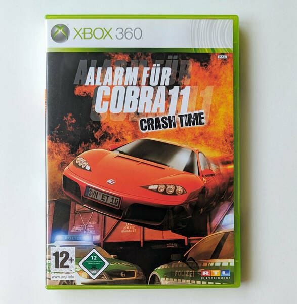 クラッシュタイム CRASH TIME AUTOBAHN PURSUIT Alarm for Cobra 11 Racing EU版 ★ XBOX 360 