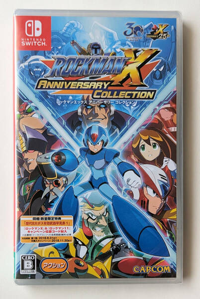 新品 ★ ロックマンX アニバーサリー コレクション1 MEGA MAN X Anniversary Collection Vol.1 ★ ニンテンドースイッチ 任天堂SWITCH