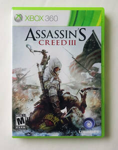 アサシン クリード3 ASSASSINS CREED III 北米版 ★ XBOX 360 / XBOX ONE / SERIES X