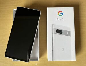 Google pixel 7a snow( white ) 128GB new goods unused goods SIM free 