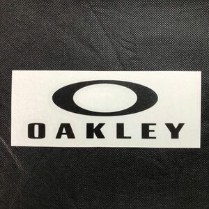 オークリー　OAKLEY 切文字 ステッカー 黒１枚