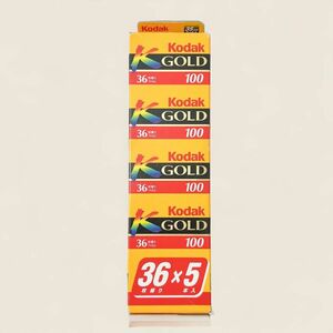 Kodak コダック ゴールド100 36枚撮り 5本セット 期限切れフィルム