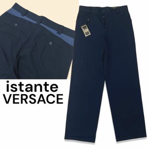 istante VERSACE イスタンテ ヴェルサーチ パンツ 46 ネイビー スラックス　　　