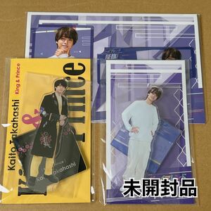 King & Prince/髙橋海人/アクリルスタンド2点&カード/未開封品