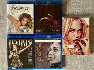 ライブBlu-ray『ビヨンセLive 2007〜2012 ５点セット』Beyonce 輸入盤（Dangerously in Love/B'Day/I Am...Sasha Fierce/4）