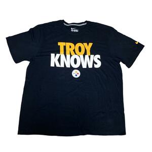 ナイキ NFLトロイ・ポラマル 半袖Tシャツ TROY KNOWS c91① XXL相当