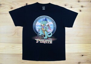 USA古着 ドラゴン パイレーツ Tシャツ sizeL 黒 キャラクター 竜 龍 海賊 アメリカ アメカジ Port and Company