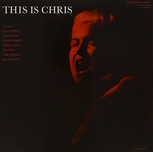 Chris Connor クリス・コナー - This Is Chris 限定リマスター再発Audiophile Monoアナログ・レコード