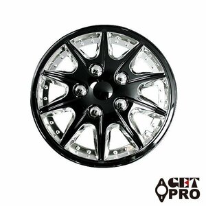  wheel cover 15 -inch 4 pieces set all-purpose goods ( chrome & black ) other design wheel cap set GET-PRO immediate payment free shipping Okinawa un- possible 