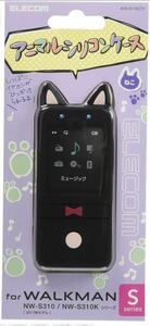 新品　エレコム SONY Walkman S シリコンケース ねこ AVS-S17SCT2 ① ウォークマン 