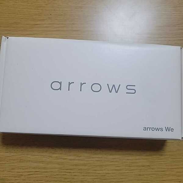 送料無料 新品未使用 SIMフリーau arrows We FCG01 ブラック