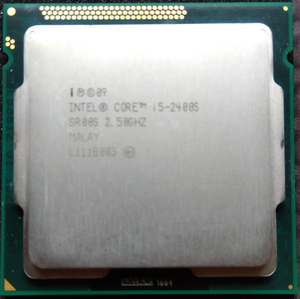 Intel Core i5-2400S CPU @ 2.50GHz