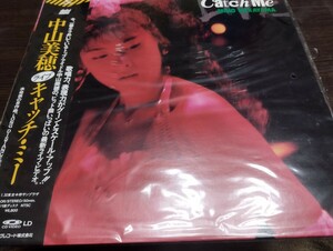  rare record Nakayama Miho 963 laser disk obi attaching manual equipped King record 