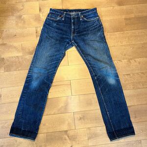 THE FLATHEADフラットヘッドR.J.BデニムパンツW33Ｌ36中古ヴィンテージ