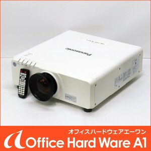 Panasonic PT-DW750JW DLPプロジェクター (7000ルーメン WXGA 本体使用802時間 短焦点レンズ付き) 中古 パナソニック 動作品 ☆