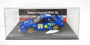 ミニカー1/43ラリーカーディアゴスティーニスバルインプレッサWRC98